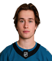 Macklin Celebrini headshot